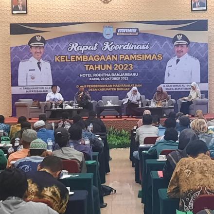 Pengurus Kelompok Pengelola Sarana Air Minum  Mengadiri Rapat Koordinasi Pamsimas