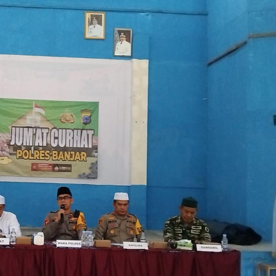 Jum'at Curhat Bersama Polres Banjar