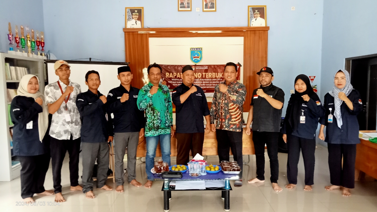 Rapat Pleno Terbuka Rekapitulasi daftar pemilih hasil pemutahiran (DPHP)