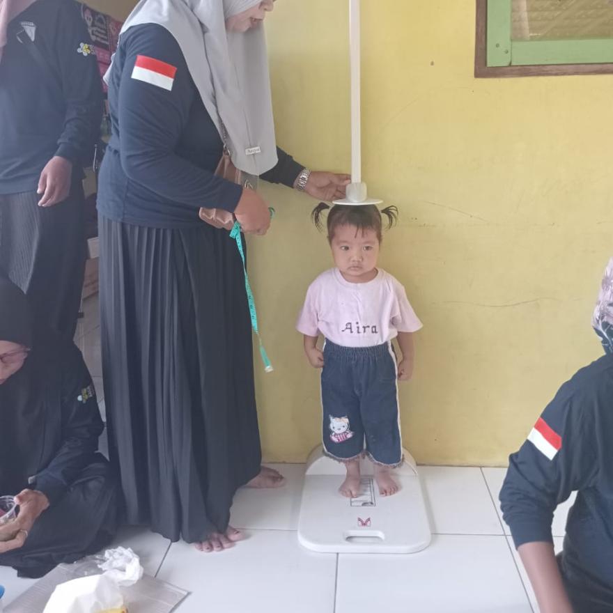 Posyandu 'Mawar Merah' di Bulan Mei 2025 untuk menuju hidup sehat yang Lebih Baik