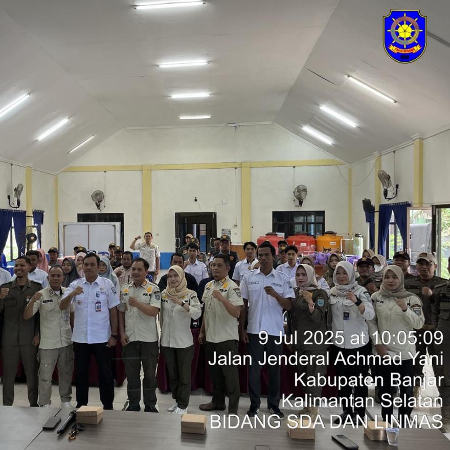 BimTek Website SIMLINMAS Operator Desa Dan SATLINMAS Desa Mangkalawat